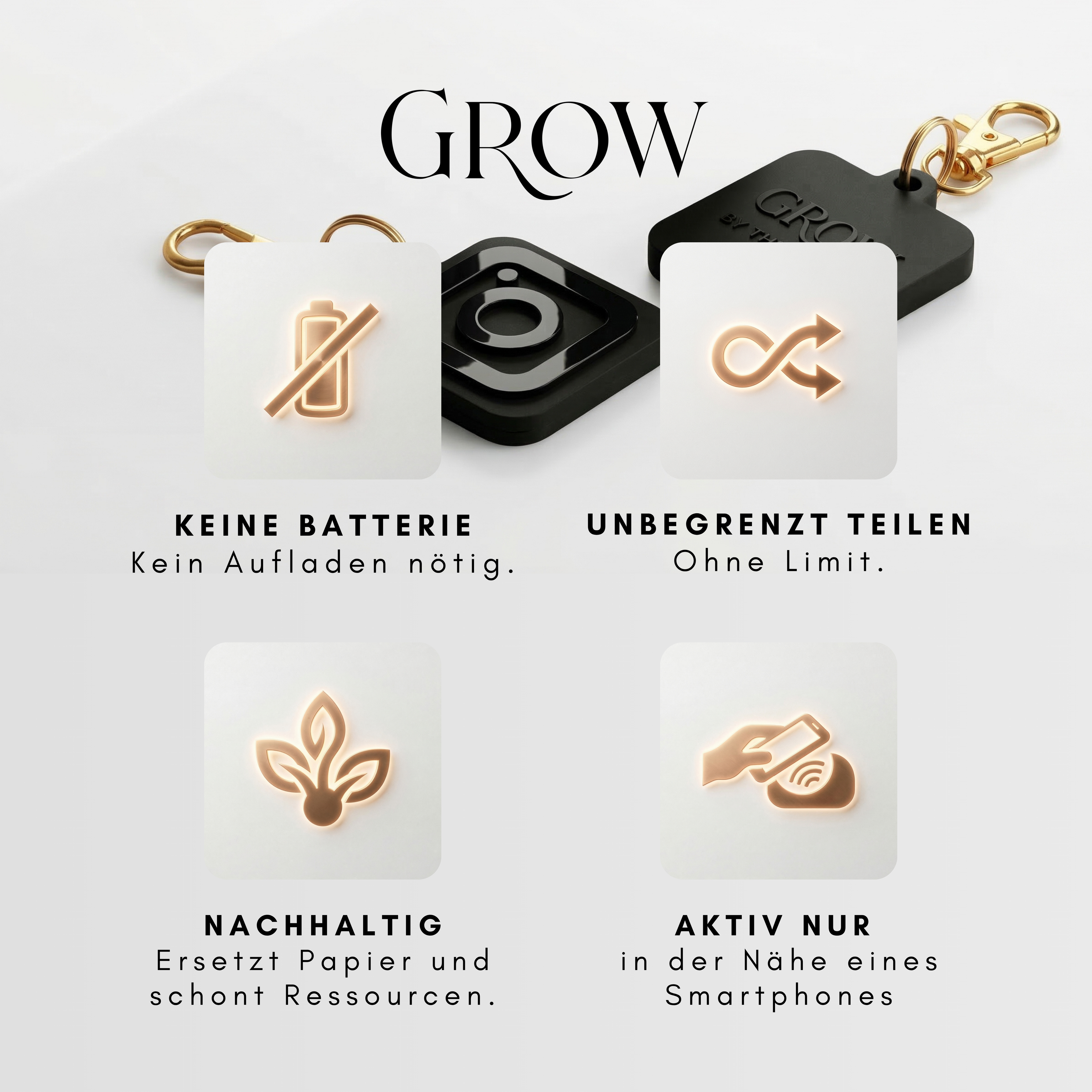 Smart Instagram Schlüsselanhänger
